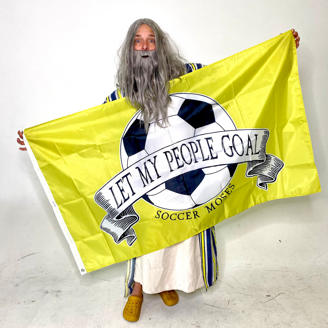 Let My People Goal Flag