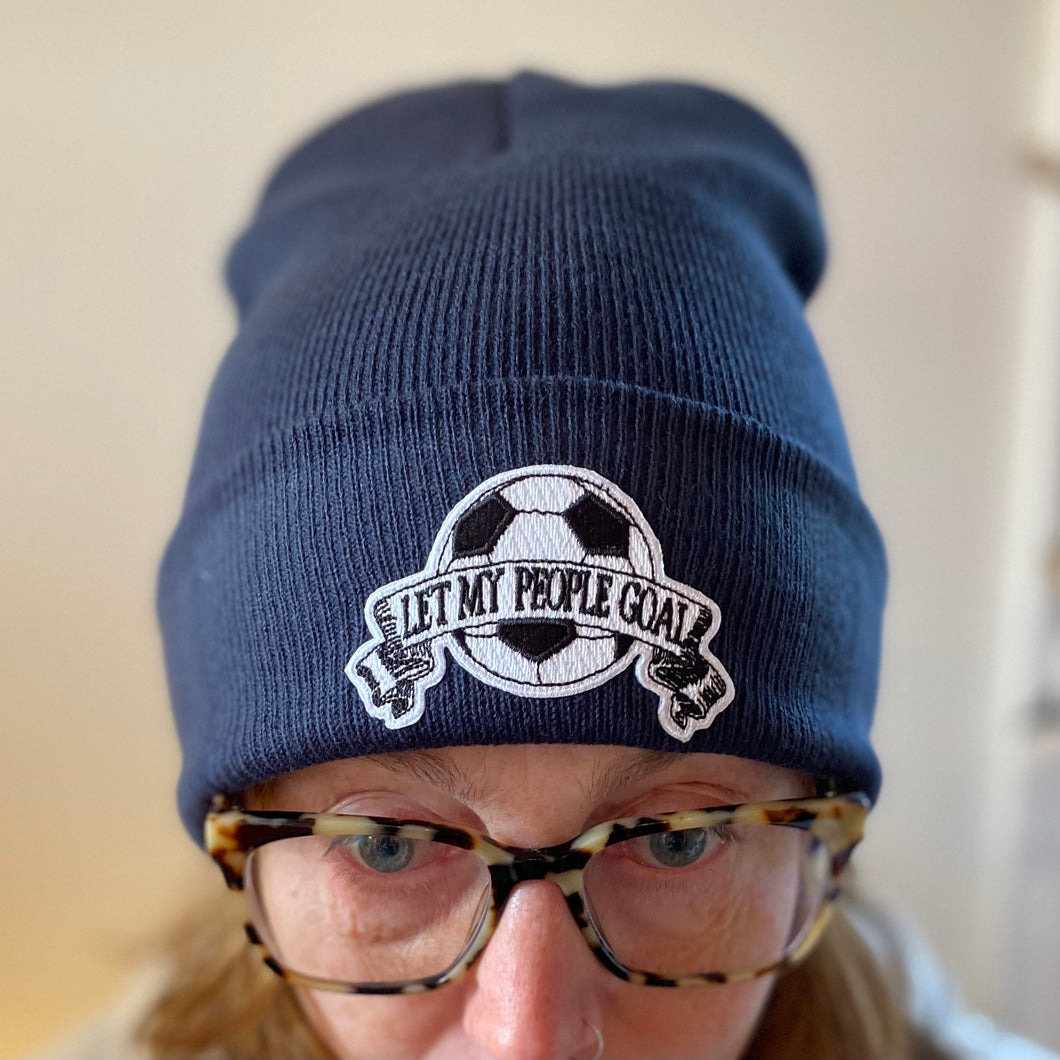Let My People Goal Beanie