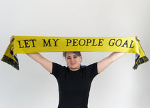 Load image into Gallery viewer, Let My People Goal Scarf
